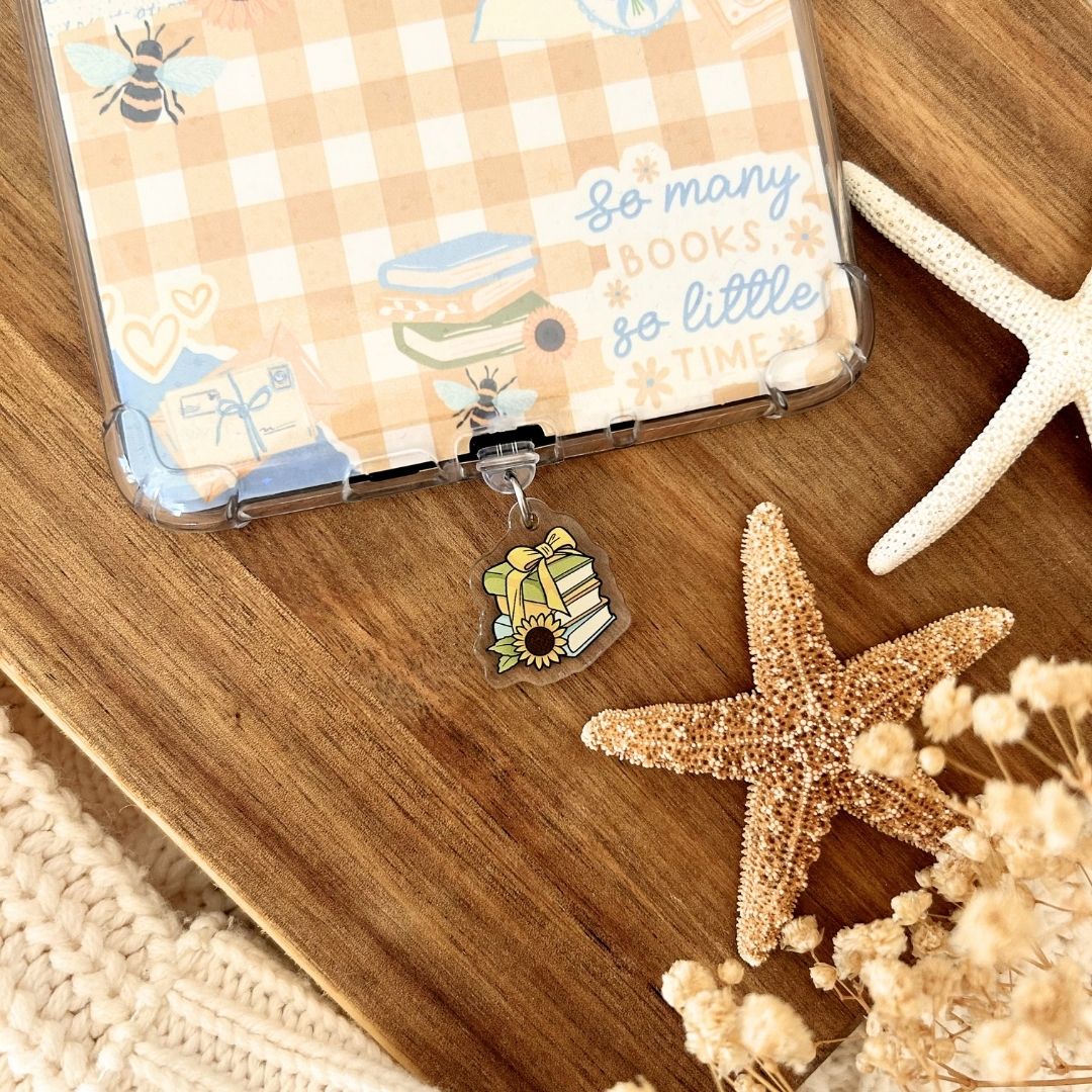Dust Charm per E-reader/ Smartphone - Sunflower