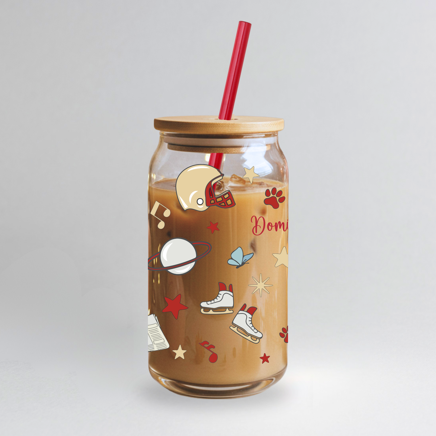 Off Love Series - Glass Cup 500ml Pattern Special Ed
