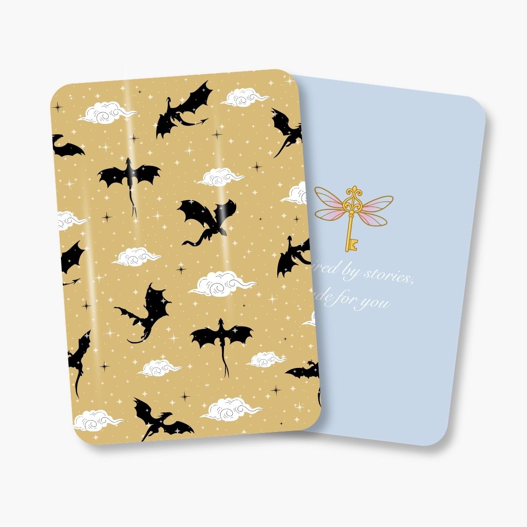 Inserto per E-Reader- Golden Dragons