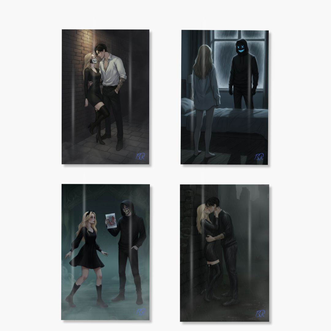 SET 4 Overlays Broken Rose - Official Licensed Merch