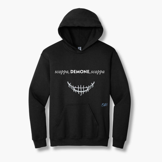 Felpa Broken Rose - Scappa Demone - Official Licensed Merch