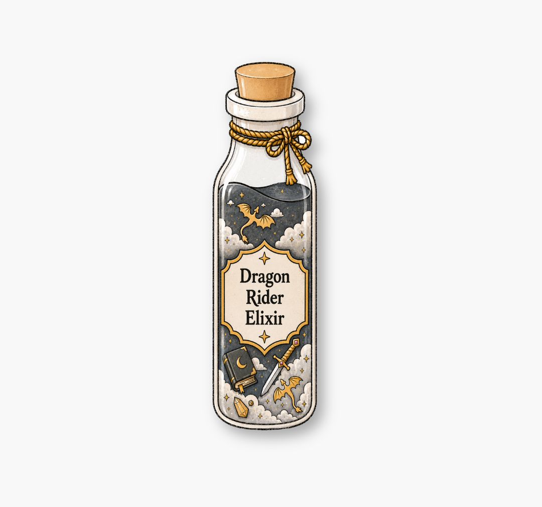 Segnalibro Sagomato - Dragon Rider Elixir