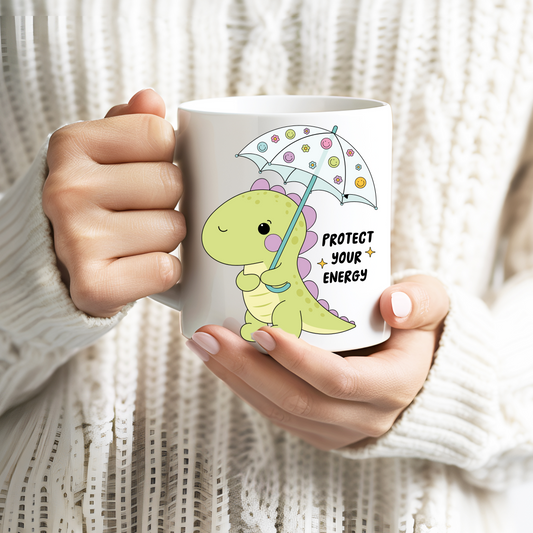 Ceramic mug 300 ml - Protect Your Energy