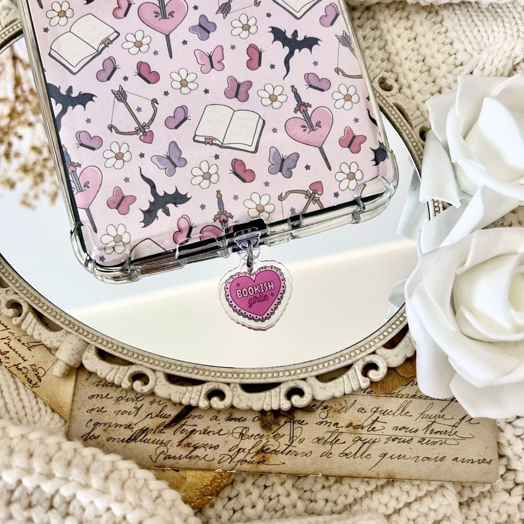 Dust Charm per E-reader/ Smartphone - Bookish Girlie