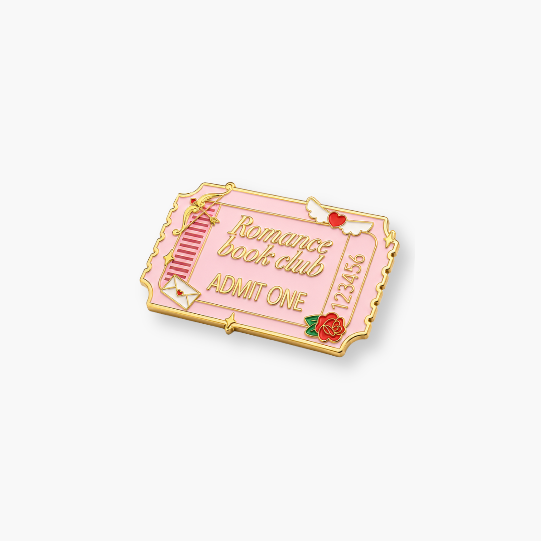 Spilla Romance Ticket