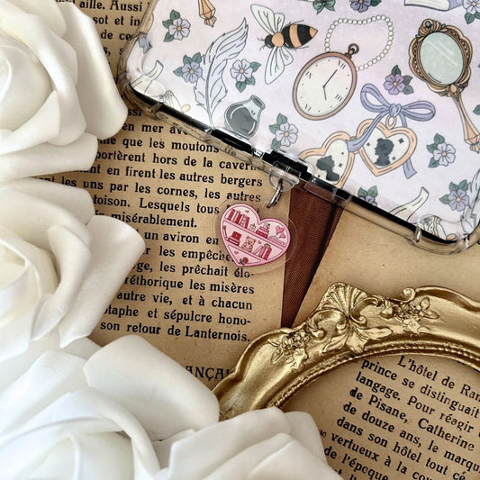 Dust Charm per E-reader/ Smartphone - Romance Shelf