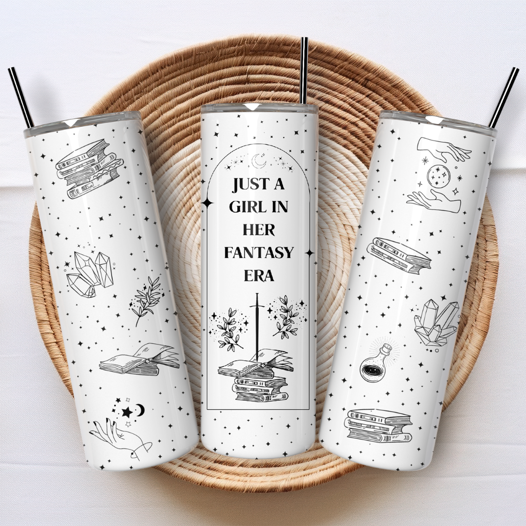 Tumbler 600 ml - Just a Girl in Her Fantasy Era