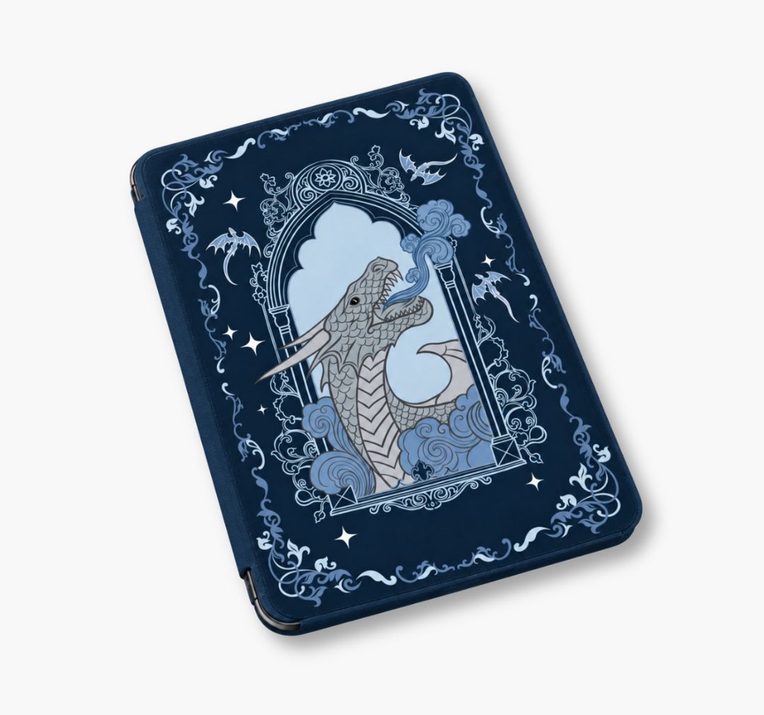 Cover per E-reader- Blue Dragon