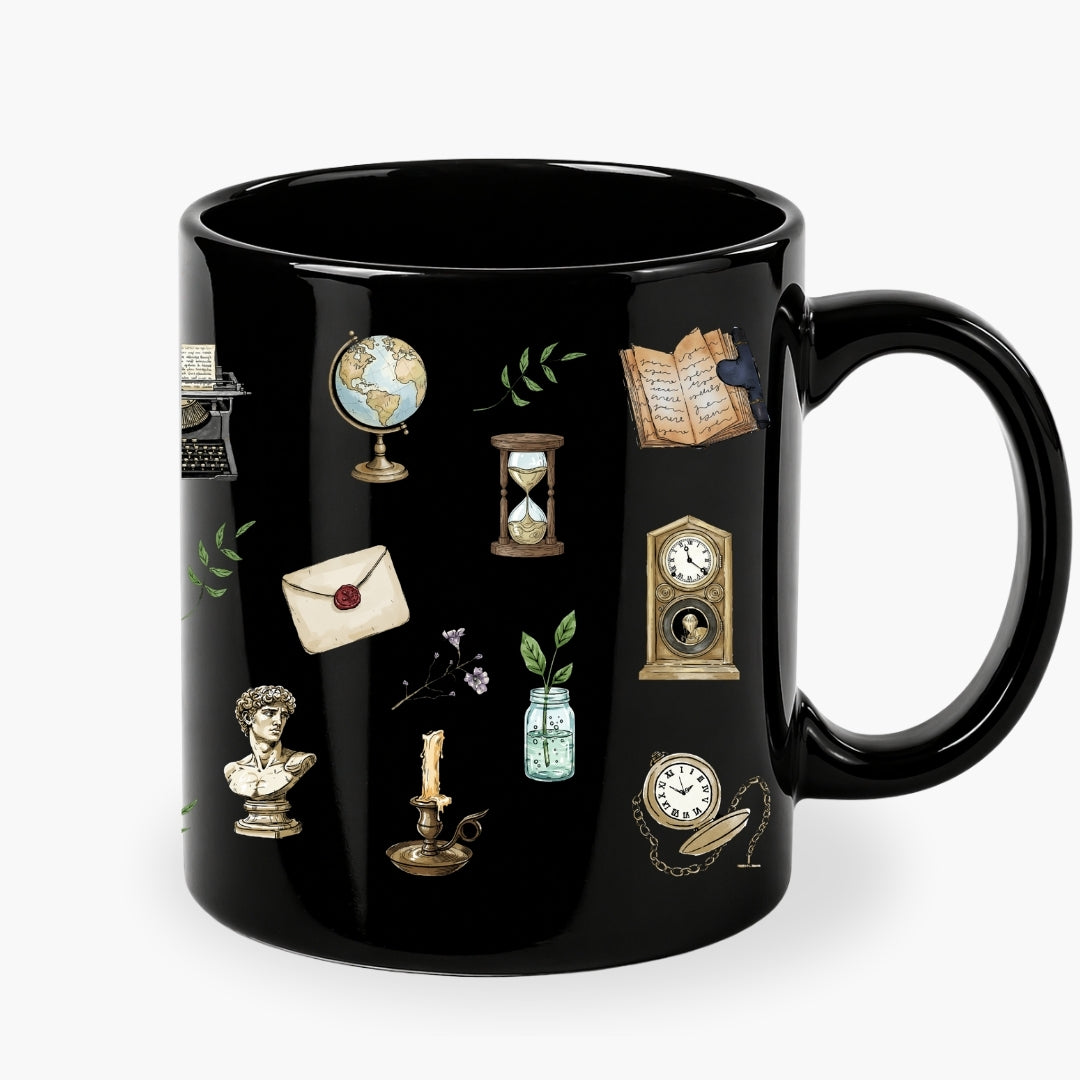 Ceramic mug 300 ml - North Pole Book Club