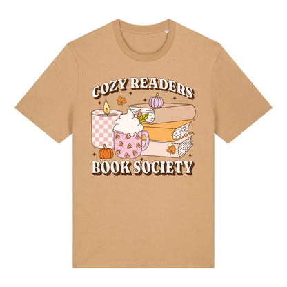 Cozy Reader Book Society T-Shirt