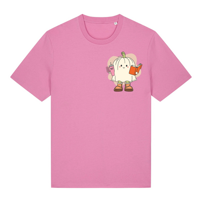 T-Shirt Pumpkin Ghost Reader