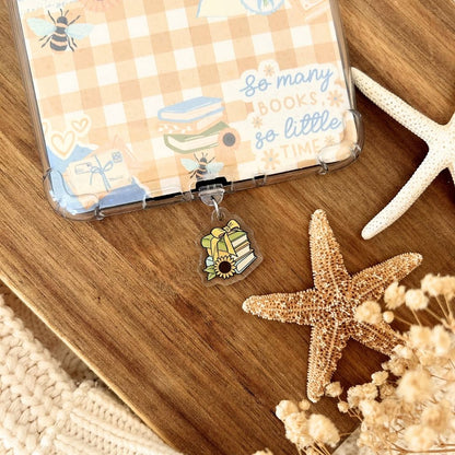 Dust Charm per E-reader/ Smartphone - Sunflower