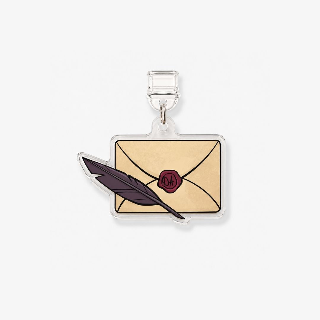 Dust Charm per E-reader/ Smartphone - Letter