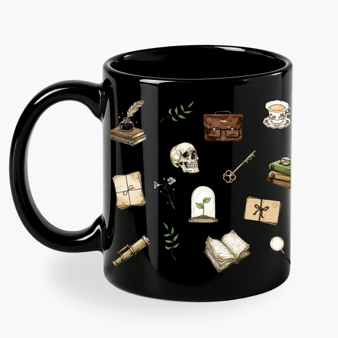Ceramic mug 300 ml - North Pole Book Club