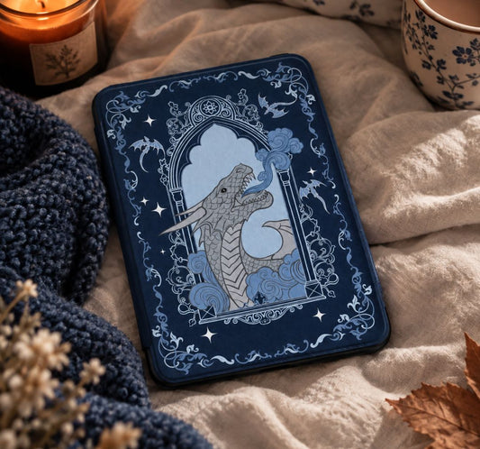 Cover per E-reader- Blue Dragon