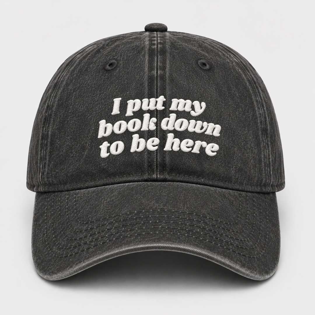 Cappello - I put my book down to be here