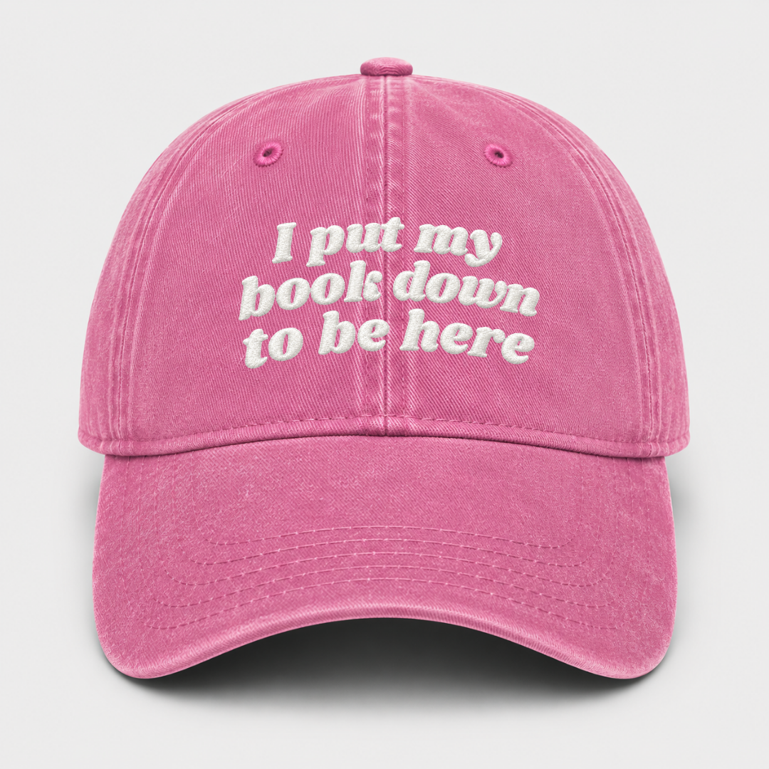 Cappello - I put my book down to be here