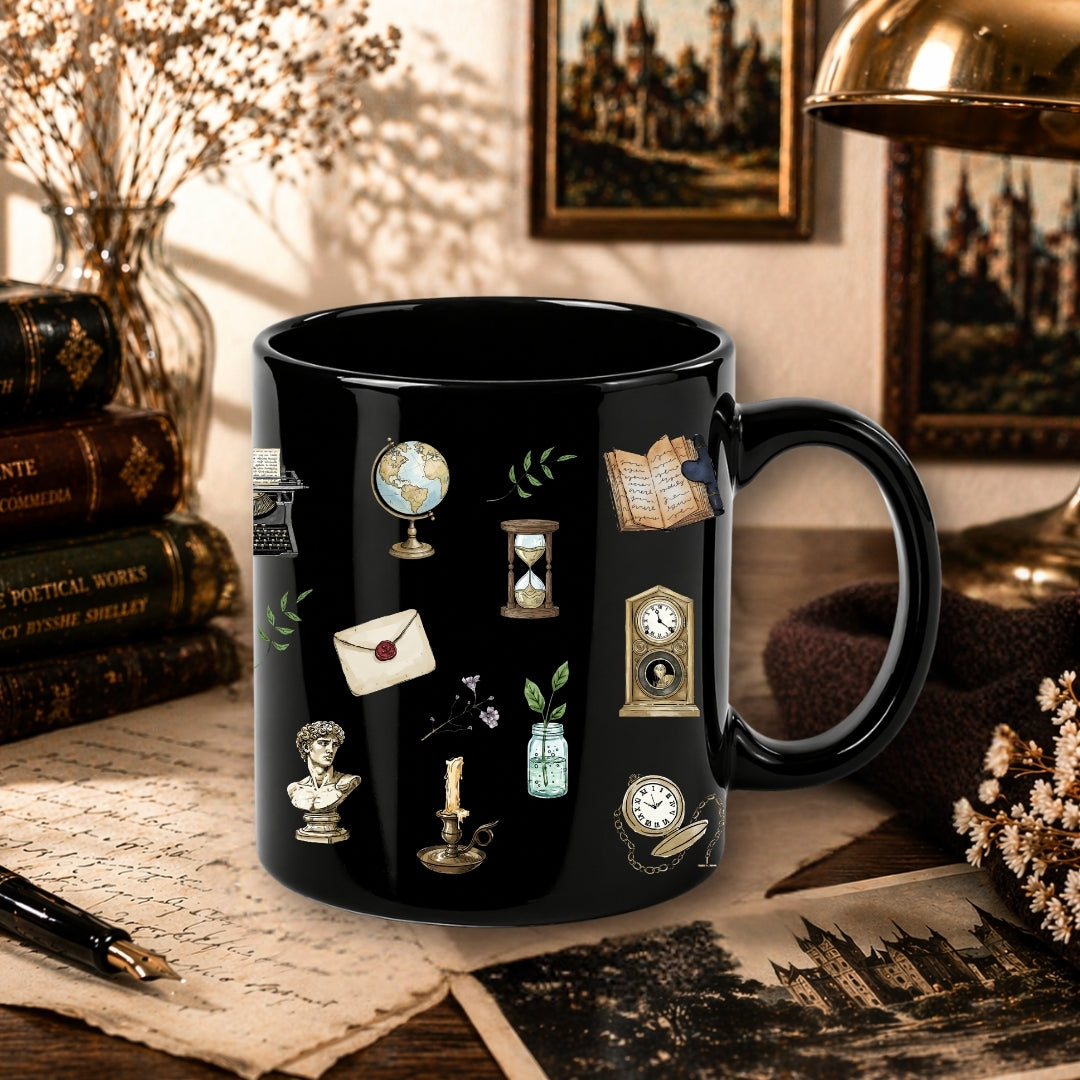 Ceramic mug 300 ml - North Pole Book Club