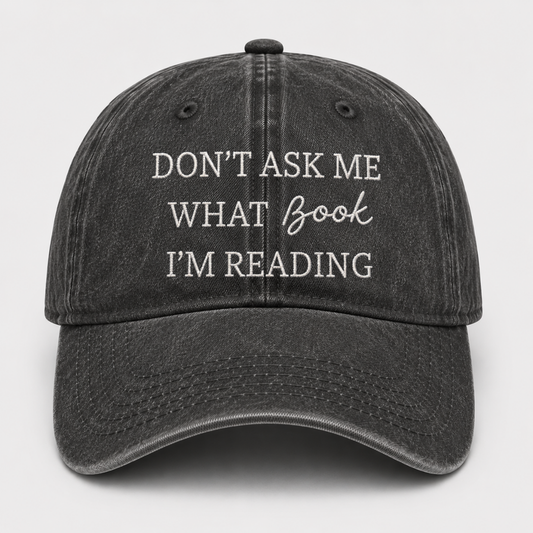 Cappello - Don't Ask Me What Book I am Reading
