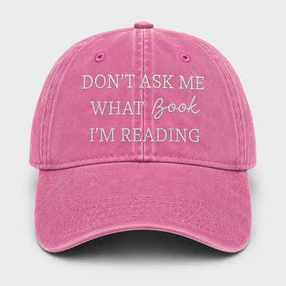 Cappello - Don't Ask Me What Book I am Reading