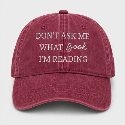 Cappello - Don't Ask Me What Book I am Reading