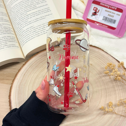 Off Love Series - Glass Cup 500ml Pattern Special Ed