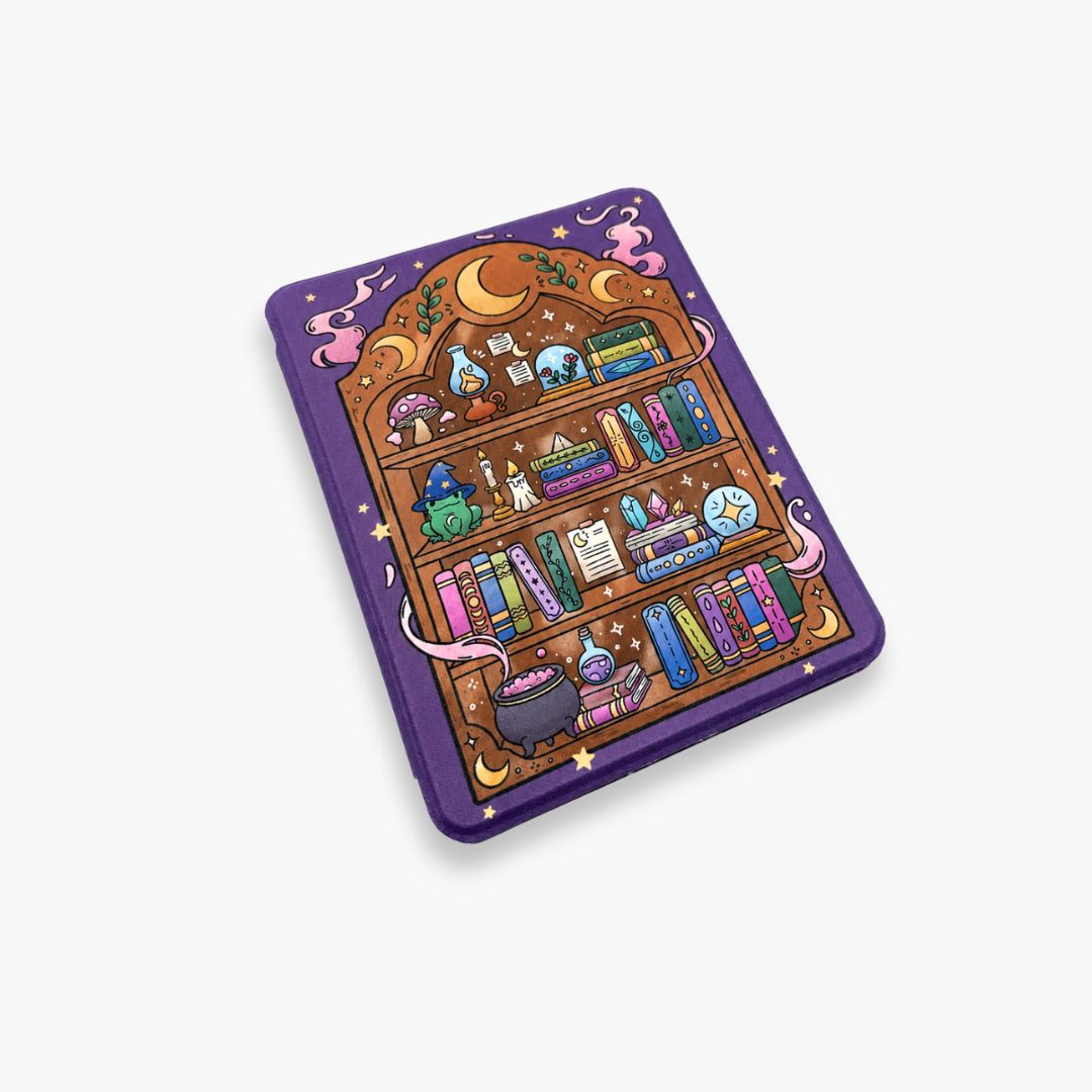 Cover per E-reader- Witchy Bookshelf