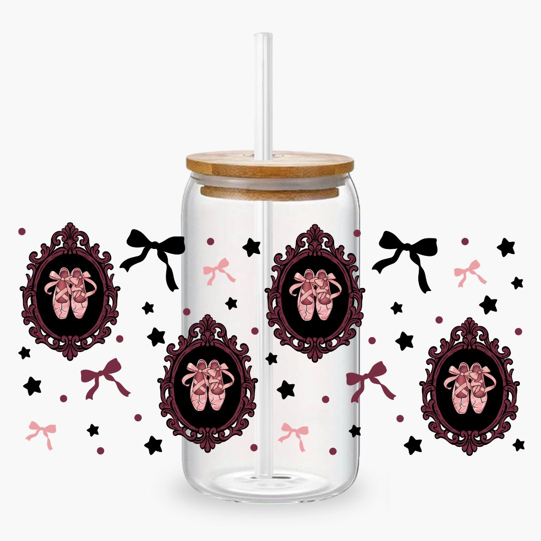 Glass Cup Dark Swans - Official Licensed Merch