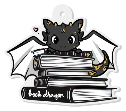 Bookish Keychain
