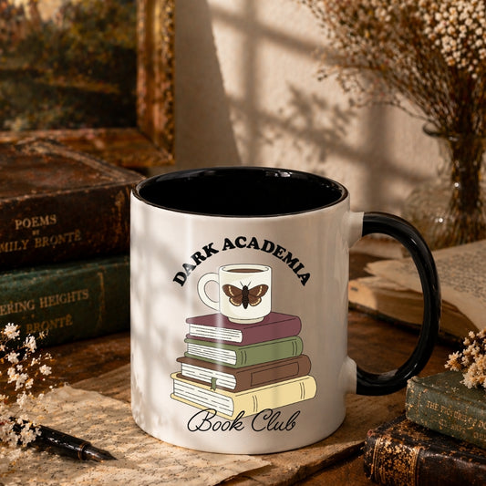 Tazza in ceramica 300 ml - Dark Academia Book Club