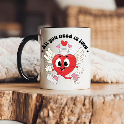 Ceramic mug 300 ml - All You Need Is Love
