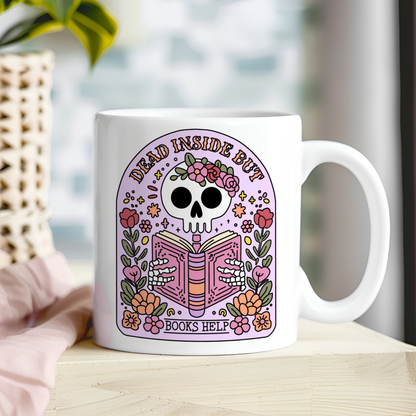 Ceramic mug 300 ml - The Curse of Books