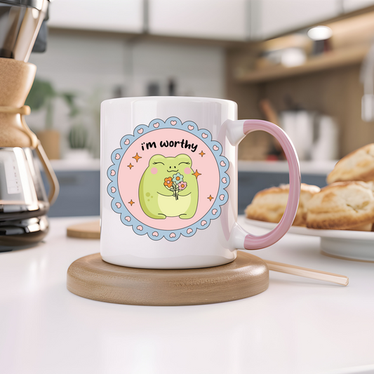 Ceramic mug 300 ml - I'm Worthy