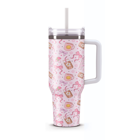 Travel Mug 1200 ml - Pink Coquette