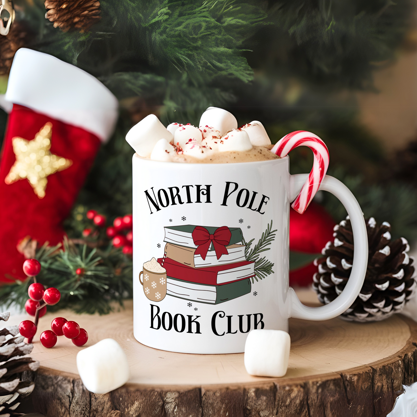 Tazza in ceramica 300 ml - North Pole Book Club