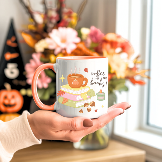 Tazza in ceramica 300 ml - Coffee & Books