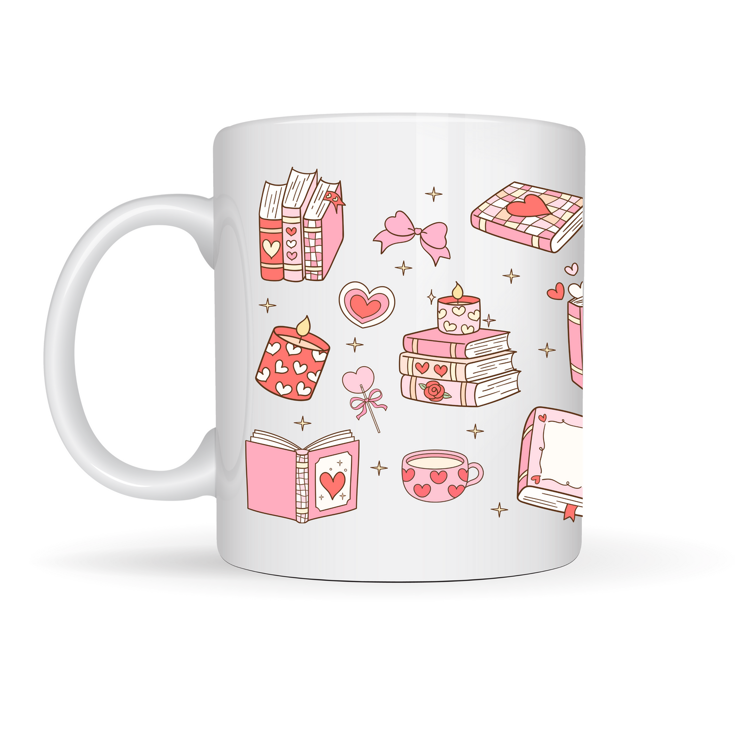 Ceramic mug 300 ml - Bookish Valentine