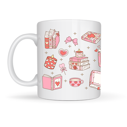 Ceramic mug 300 ml - Bookish Valentine