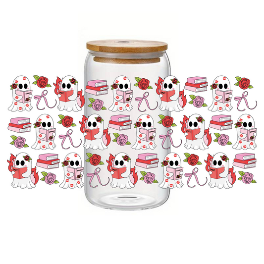 Glass Cup 500 ml - Romance &amp; Smut Ghost