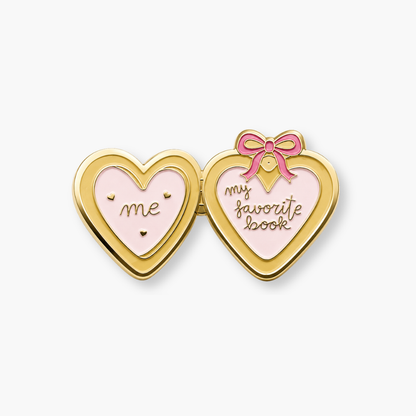 Spilla Double Heart