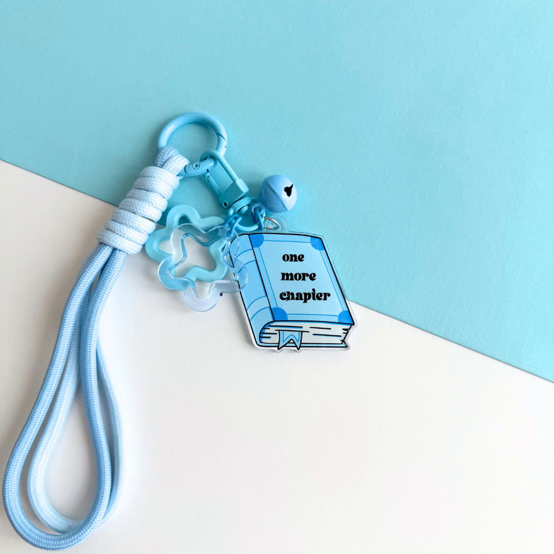 Bookish Keychain