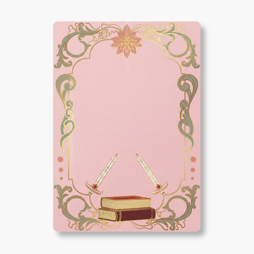 Inserti per E-Reader- Garden of Blades- Gold Foiled