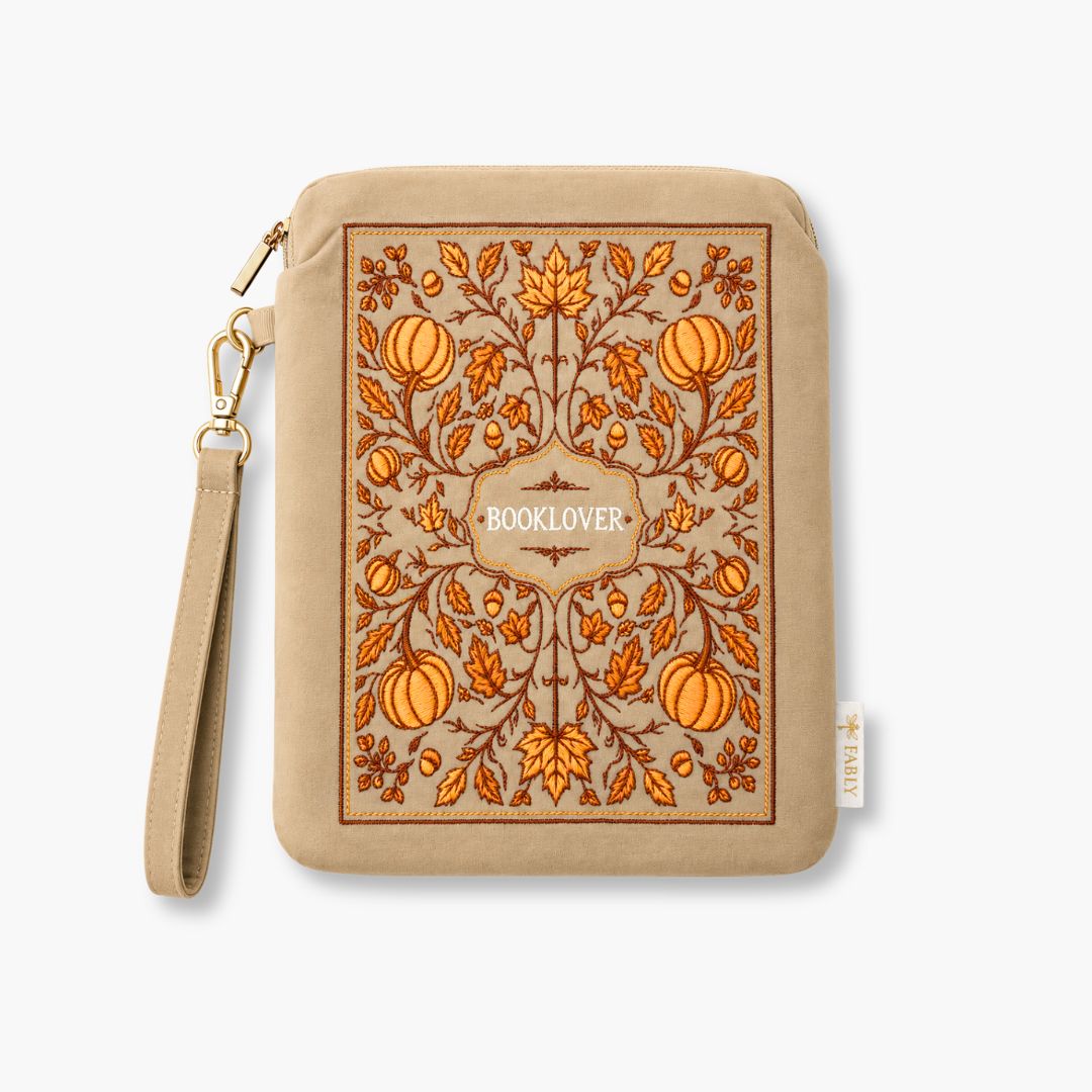 E-Reader Sleeve - Autumn booklover
