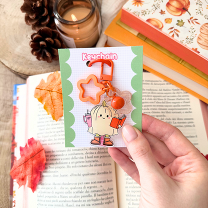 Bookish Keychain