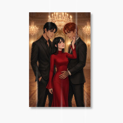 Set 4 Overlays Dark Swans - Official Licensed Merch