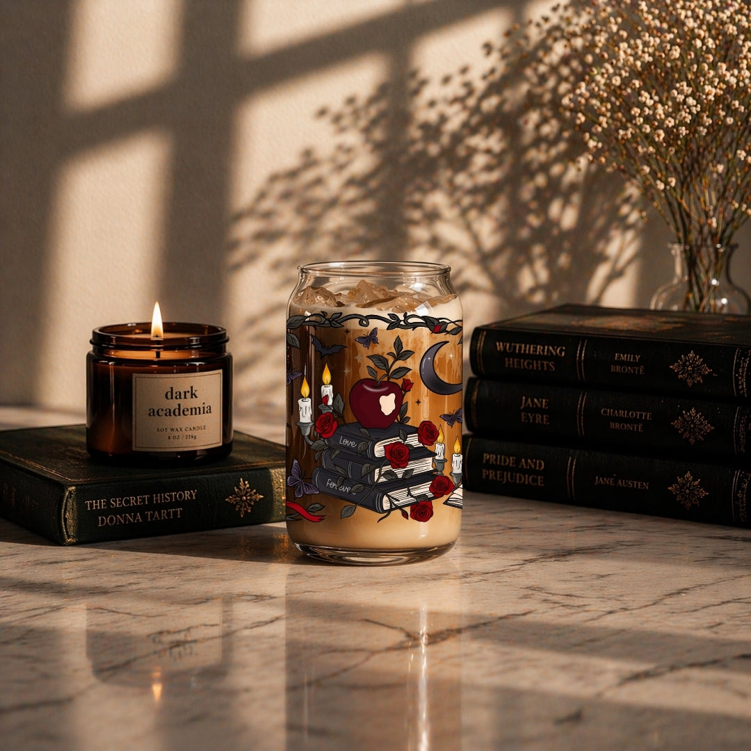 Glass Cup 500 ml - Dark Apple