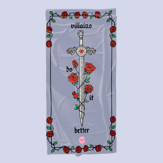 Beach Towel - Book Lovers Club Green