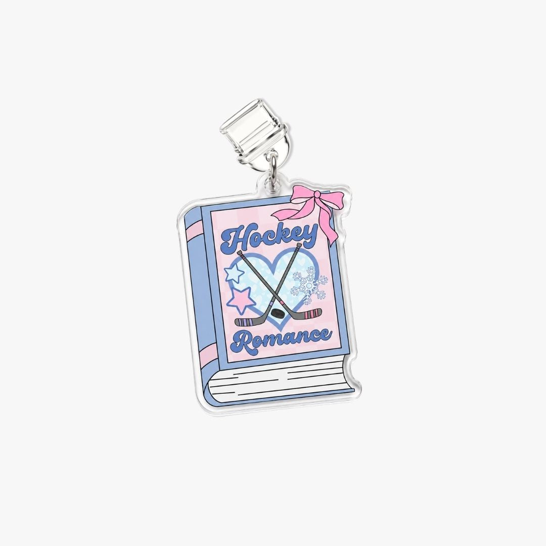 Dust Charm per E-reader/ Smartphone - Hockey Book