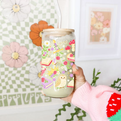 Glass Cup 500 ml -Bookland - NEW