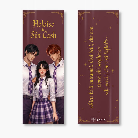 Segnalibro Dark Swans - Heloise & Sin Cash - Official Licensed Merch